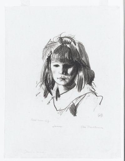 Jean 1921, First Stone, 1921 by George Wesley Bellows